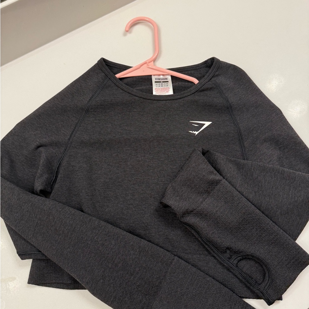 Gymshark Charcoal Long Sleeve Shirt